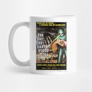 THE DAY THE EARTH STOOD STILL Hollywood Cult Sci Fi Vintage Movie Posters. Mug